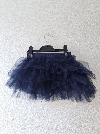 jupe style tutu bleu marine lulu castagnette