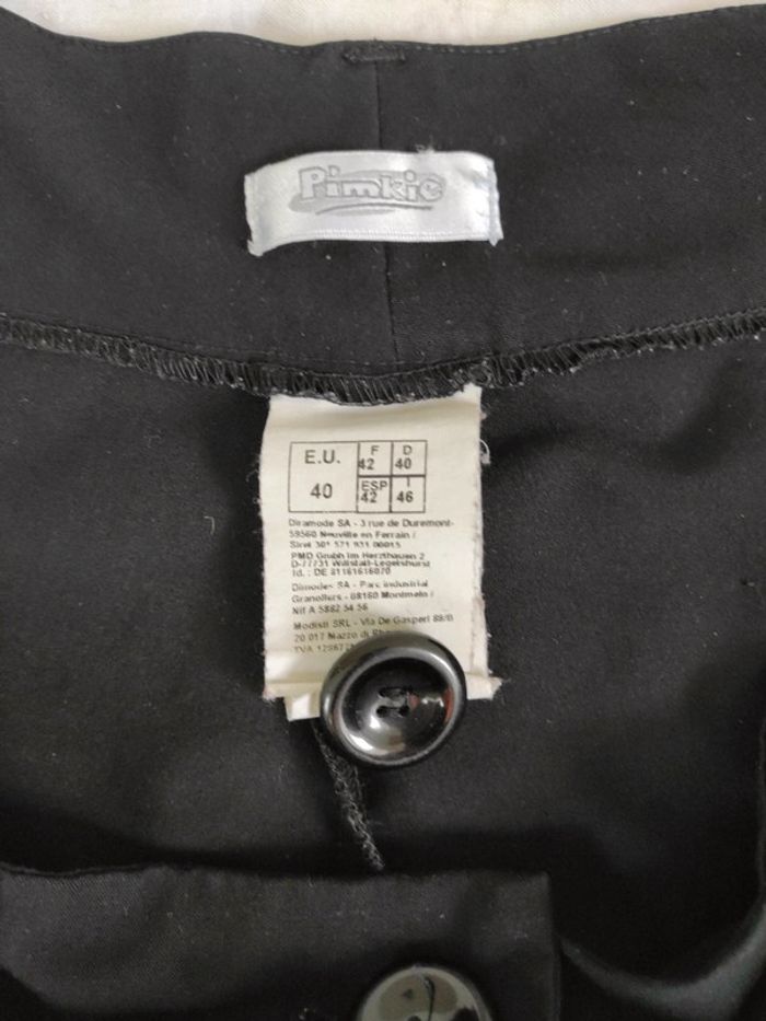 Short à ourlet noir Pimkie taille 40 - photo numéro 3