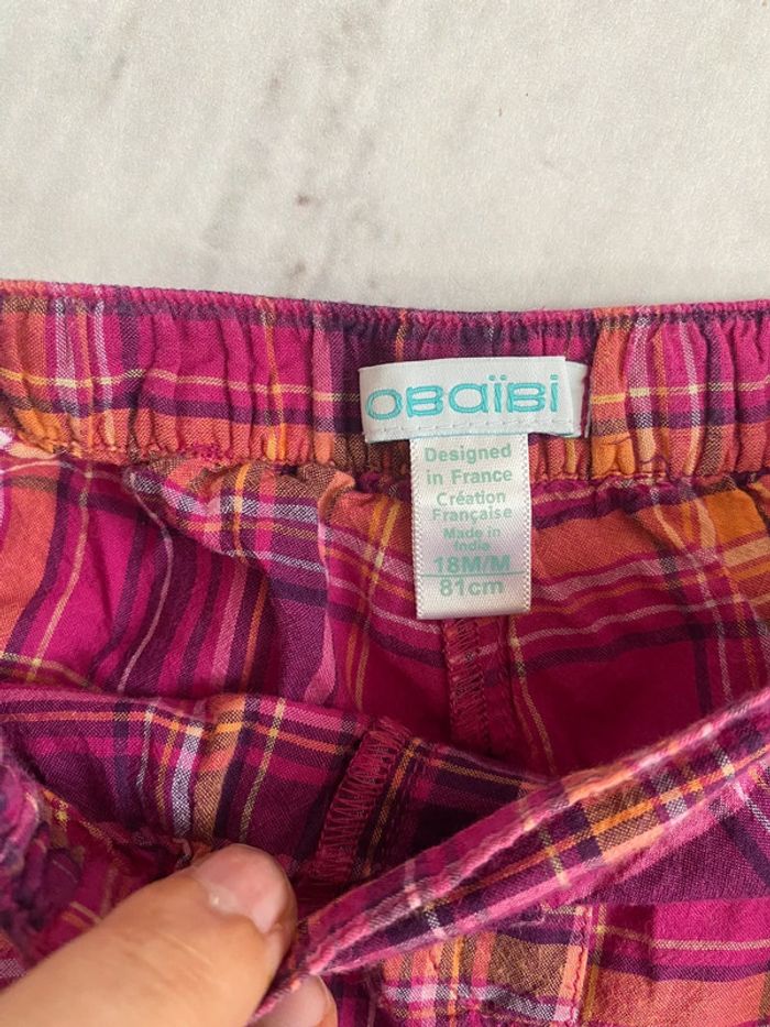 Short à carreaux - photo numéro 3