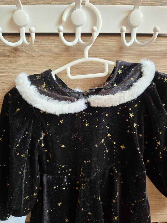 Vêtement Bébé Fille - Robe noir - Chicaprie - 18 mois - photo numéro 4