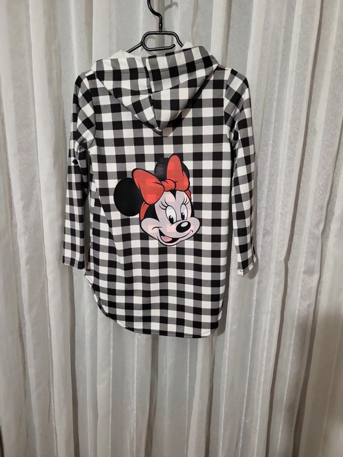 Surchemise à capuche longue Minnie 12 ans - photo numéro 2