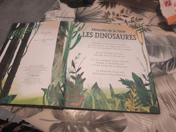 Album mémoire de la terre les dinausaures - photo numéro 2
