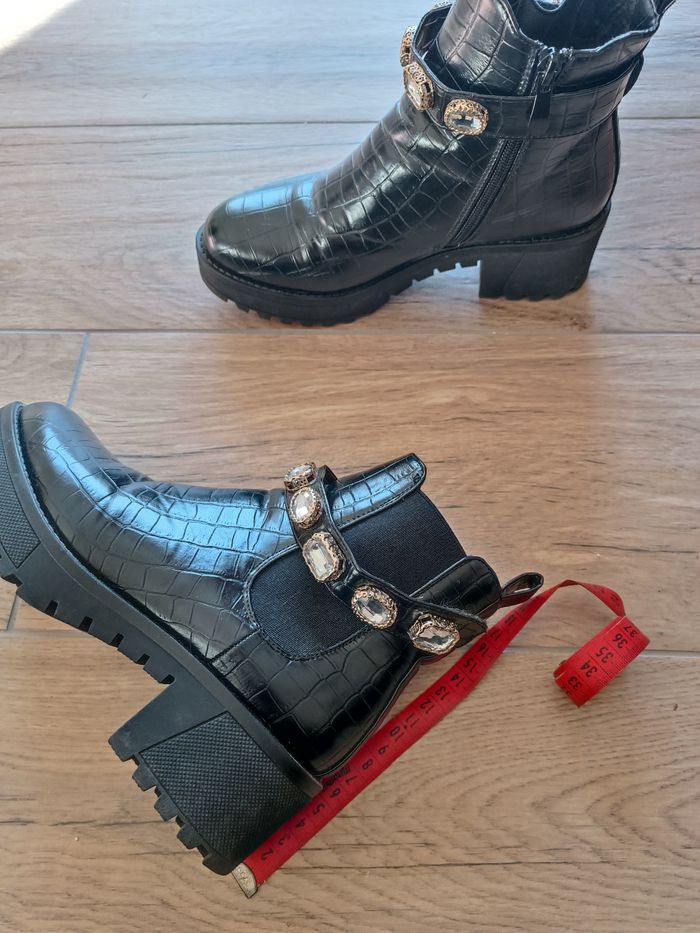 Bottines noires T37 - photo numéro 10