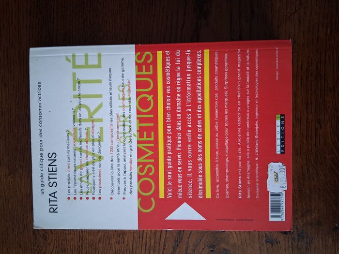 Livre « La vérité sur les cosmétiques » de Rita Stiens - photo numéro 2