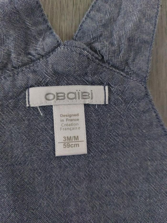 Salopette obaibi taille 3 mois - photo numéro 4