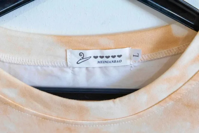 C50 t-shirt beige Meinianbao L - photo numéro 3