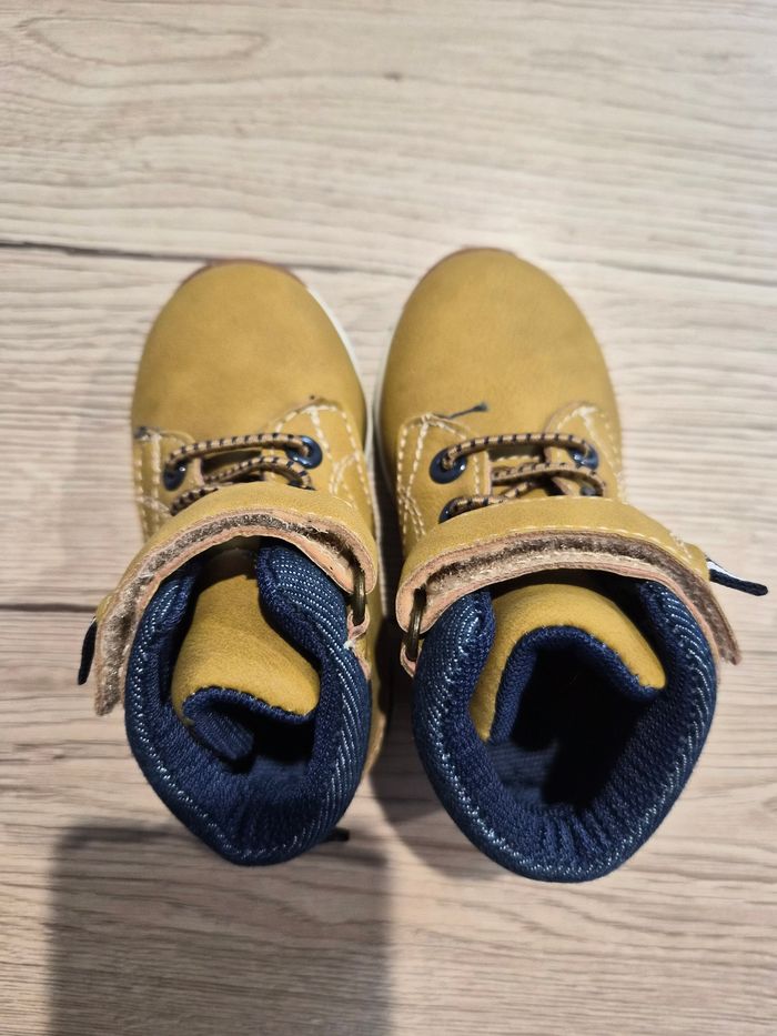 Chaussures montantes camel, Freemouss, pointure 20. - photo numéro 6