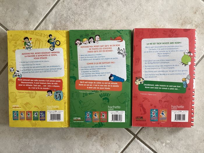 Lot livres enfants, ados: Le monde de Norm - photo numéro 2