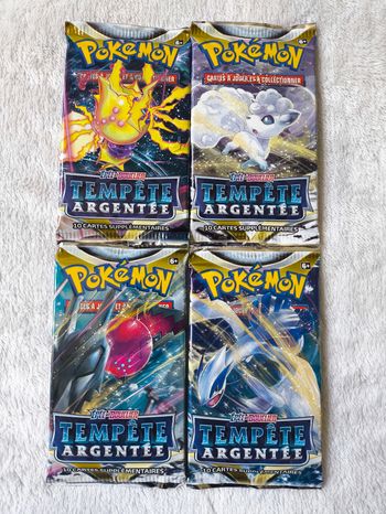 Artset Booster pokémon tempête argentée