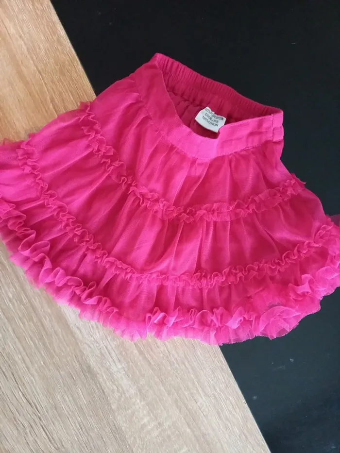 Jupe en tulle rose bébé - photo numéro 5