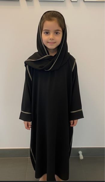 Abaya jelaba enfant neuve taille 6 ans