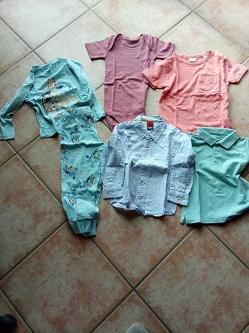 Lot de 6 articles garçon 2/3 ans