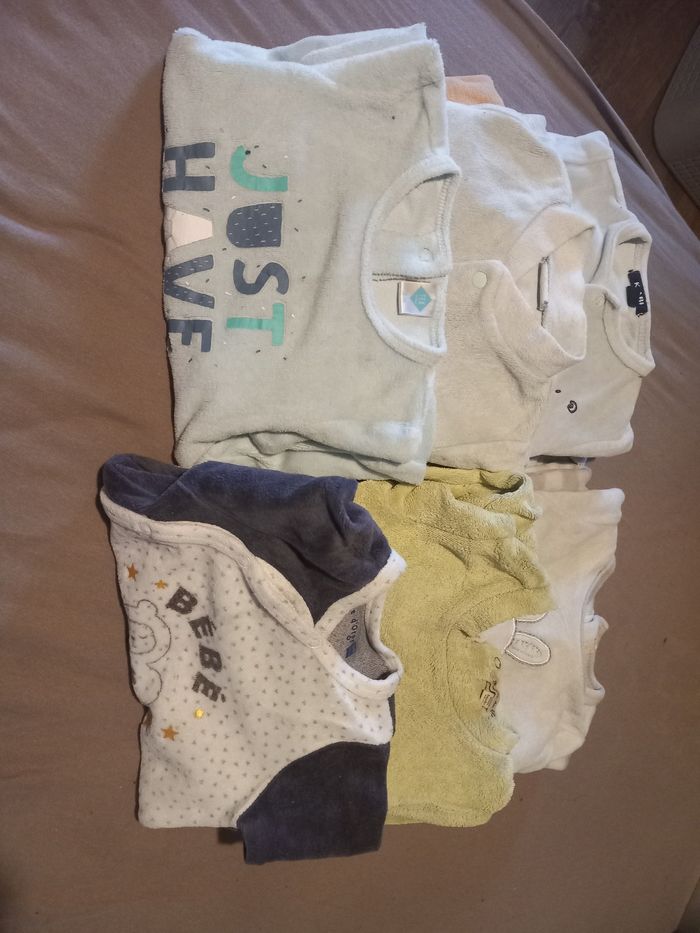 Lot de 6 pyjamas