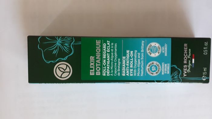 Roll on regard Yves Rocher neuf défatiguant éclat 15 ml