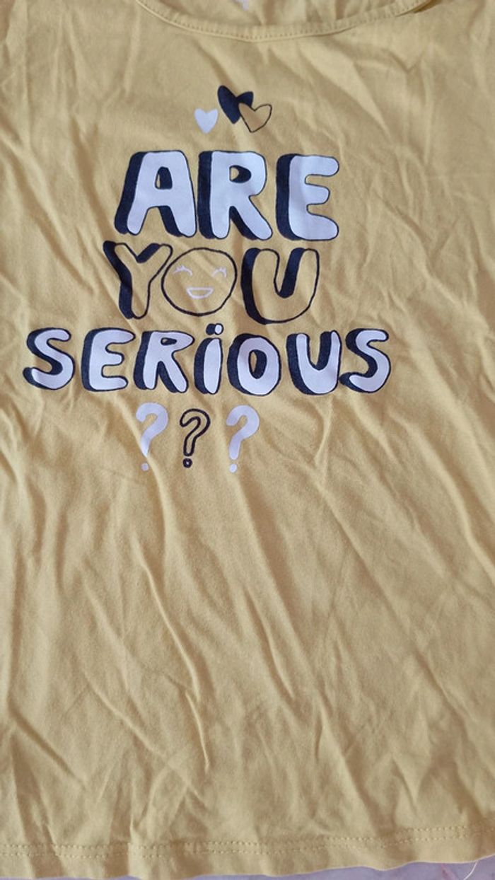 #manu_7896fille8ans t shirt manches courtes - photo numéro 2