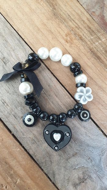 Bijoux fantaisie bracelet perles breloques