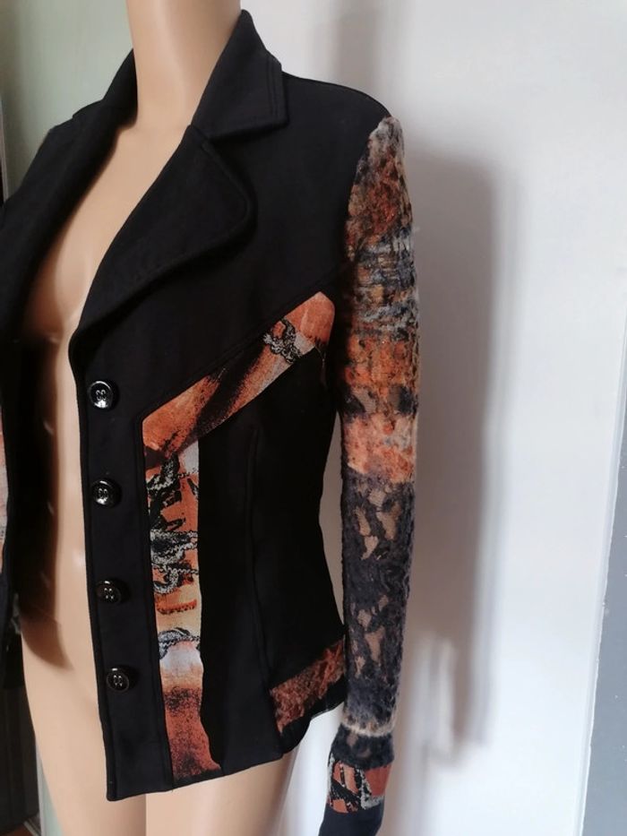Veste noir Le gatte Jeans taille 1 - photo numéro 5