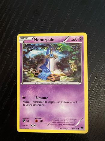 Carte Pokémon Monorpale 60/122