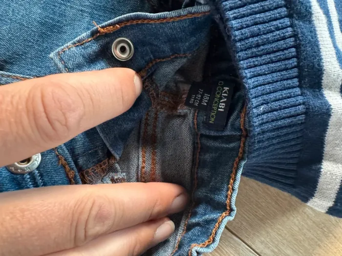 ensemble pull leger pantalon jeans - photo numéro 2