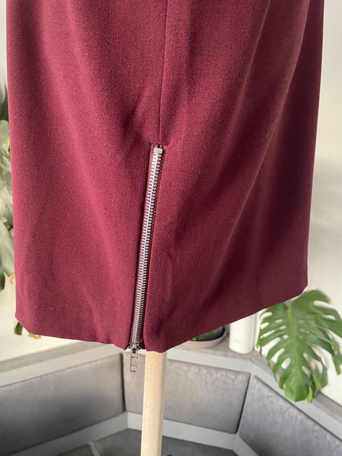 Robe droite bordeaux Bel Air modèle Leandro T2 – neuve avec étiquette - photo numéro 6