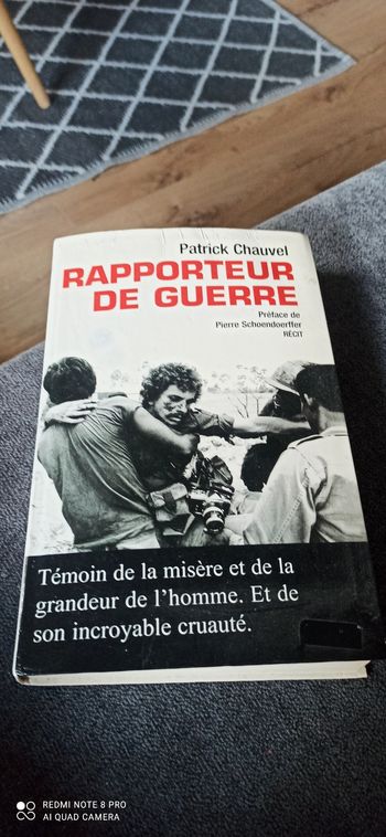 Livre rapporteur de guerre