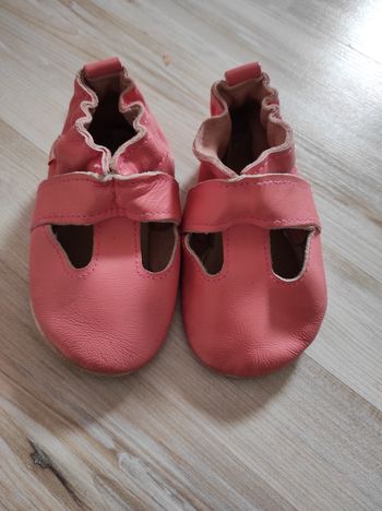 Chaussons en cuir 12-18 mois