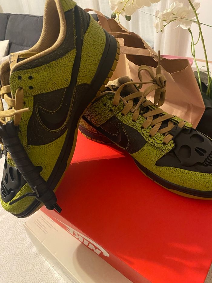 Nike Dunk Low Retro QS Halloween Skull - photo numéro 5