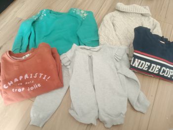 Lot haut fille 4 ans