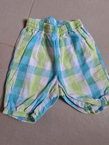 Short garçon 6 mois