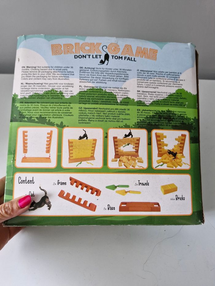 Jeu de briques Tom le chat - photo numéro 2