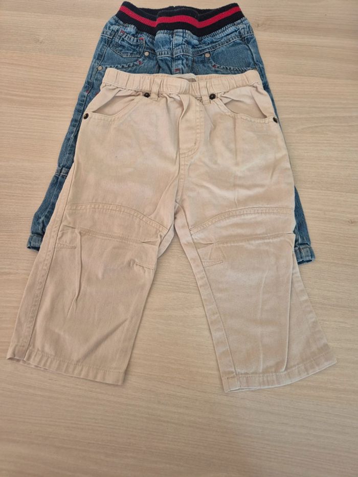Lot de 4 pantalons garçon 18 mois - photo numéro 4