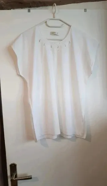 tee-shirt Blanc