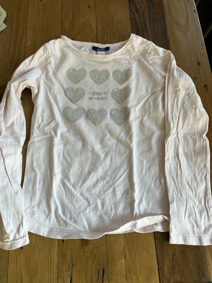 T-shirt blanc 8 ans