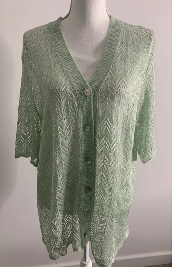 Blouse brodée sirène Vintage T42