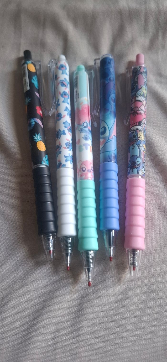 Lot stylos stitch - photo numéro 5