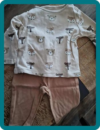 Ensemble bébé renard