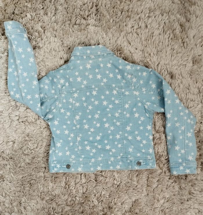 Veste en jean étoiles - photo numéro 2