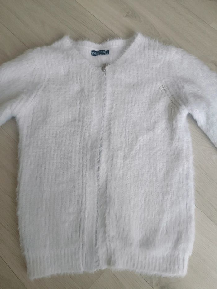 Gilet. zippé enfant fille - photo numéro 2