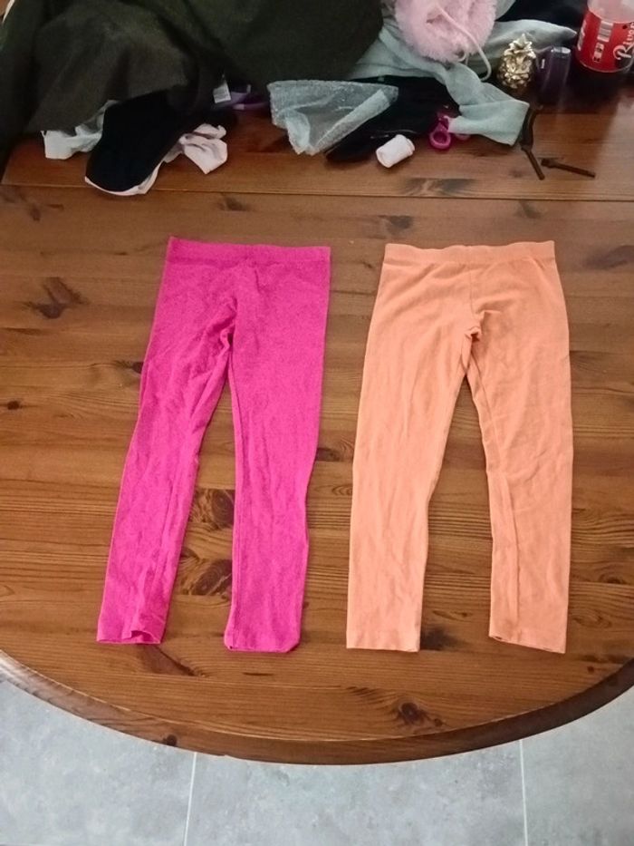 Lot leggings 5 ans fille - photo numéro 2