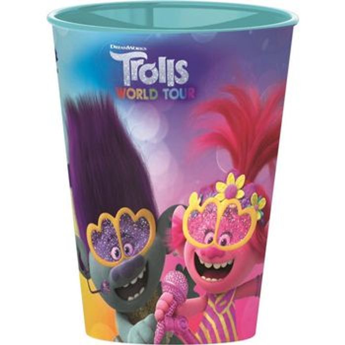 VERRE TROLLS - DREAMWORKS -  NEUF