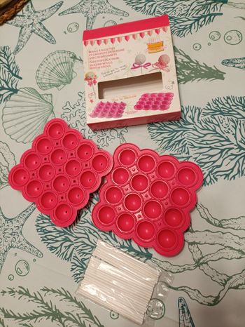 Coffret moule à cake pops et sucette Zodio