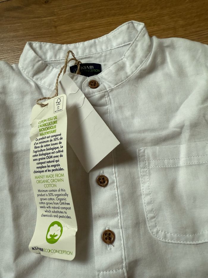Chemise blanche 24m - photo numéro 3