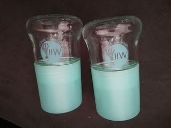 Lot biberons en verre