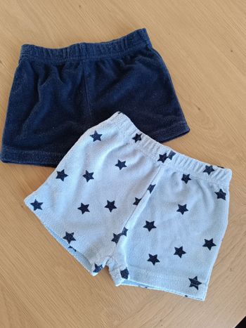 Lot de 2 shorts