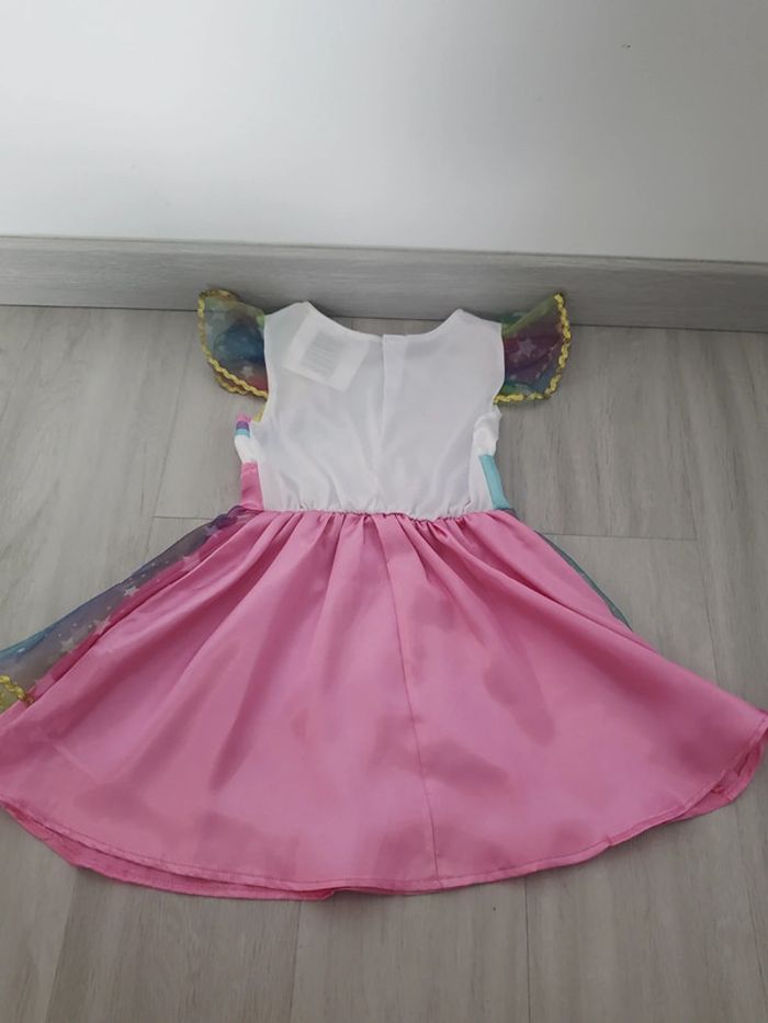Robe deguisement licorne multicolore taille 3-4 ans - photo numéro 5