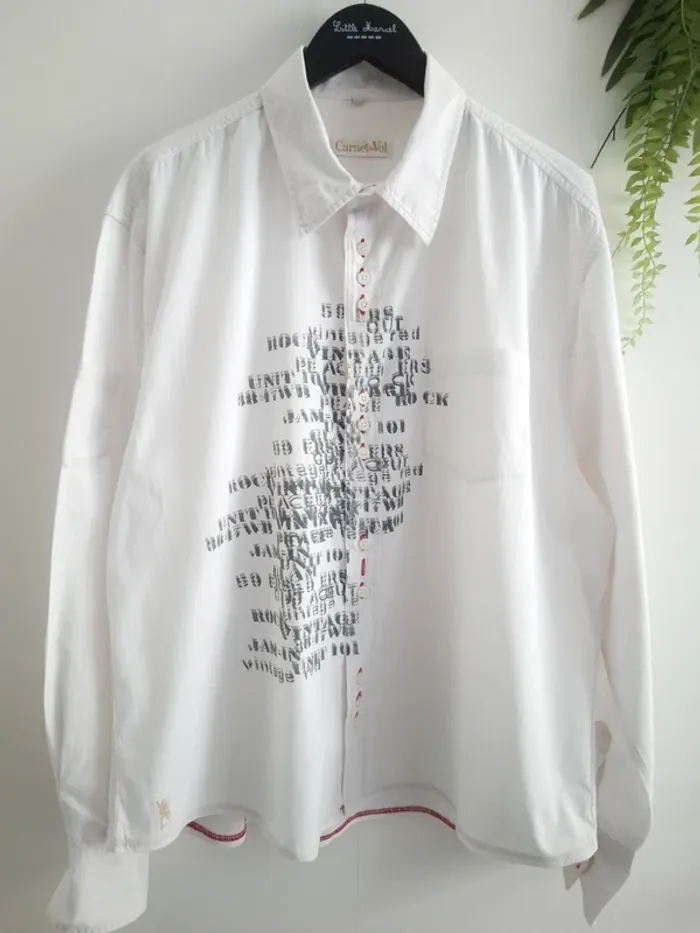 Chemise Carnet de vol / Taille XXL - photo numéro 4