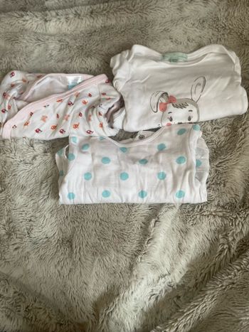 Lot body manche longue