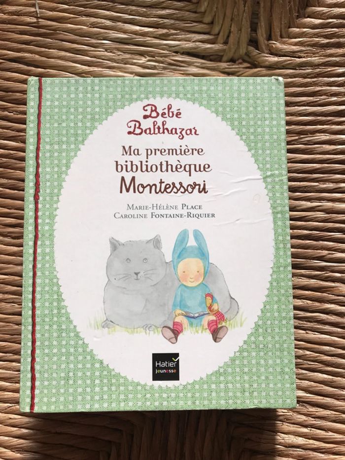 Ma première bibliothèque montessori bébé Balthazar