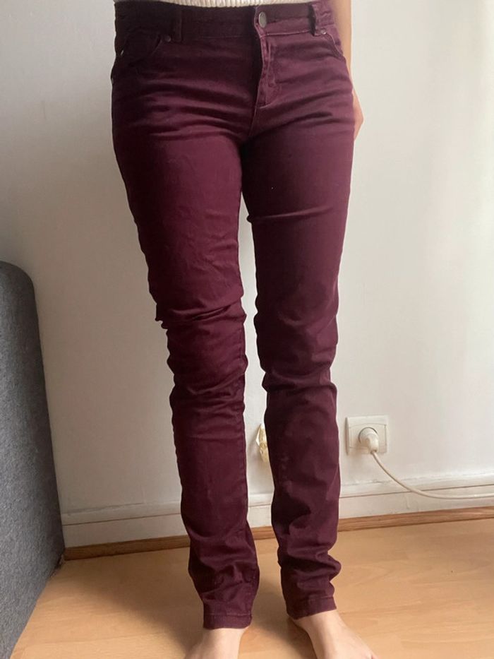 Jean droit Camaïeu - T34/XS - photo numéro 2