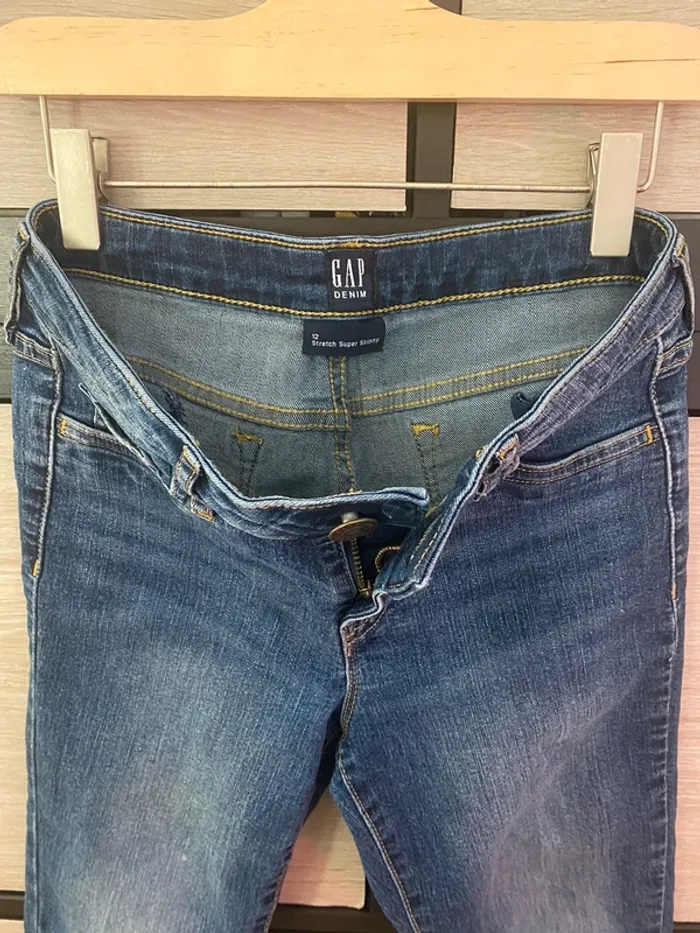 Jean GAP Denim Taille 12 ans - Quasi neuf - photo numéro 8